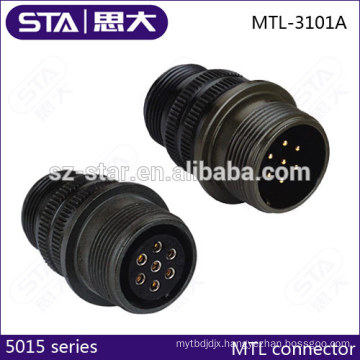 MS 5015 series Amphenol Military Circular Male Connector IP68